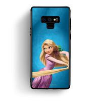 Thumbnail for samsung note 9 Tangled 2 Θήκη Αγίου Βαλεντίνου από τη Smartfits με σχέδιο στο πίσω μέρος και μαύρο περίβλημα | Smartphone case with colorful back and black bezels by Smartfits