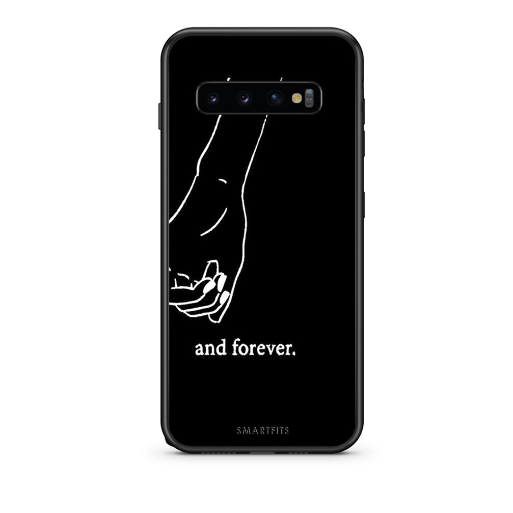 samsung s10 Always & Forever 2 Θήκη Αγίου Βαλεντίνου από τη Smartfits με σχέδιο στο πίσω μέρος και μαύρο περίβλημα | Smartphone case with colorful back and black bezels by Smartfits