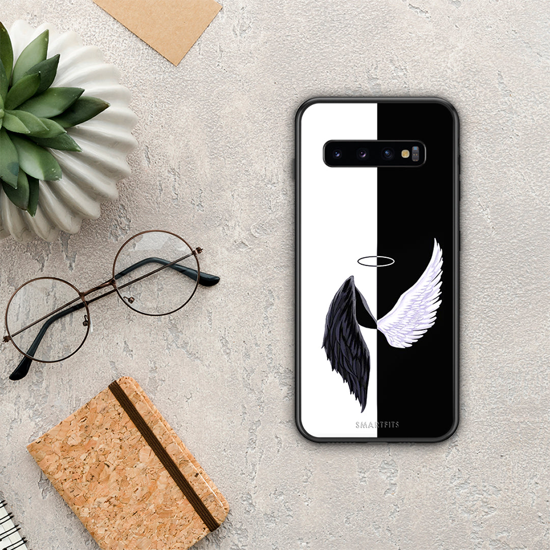 Angels Demons - Samsung Galaxy S10 case