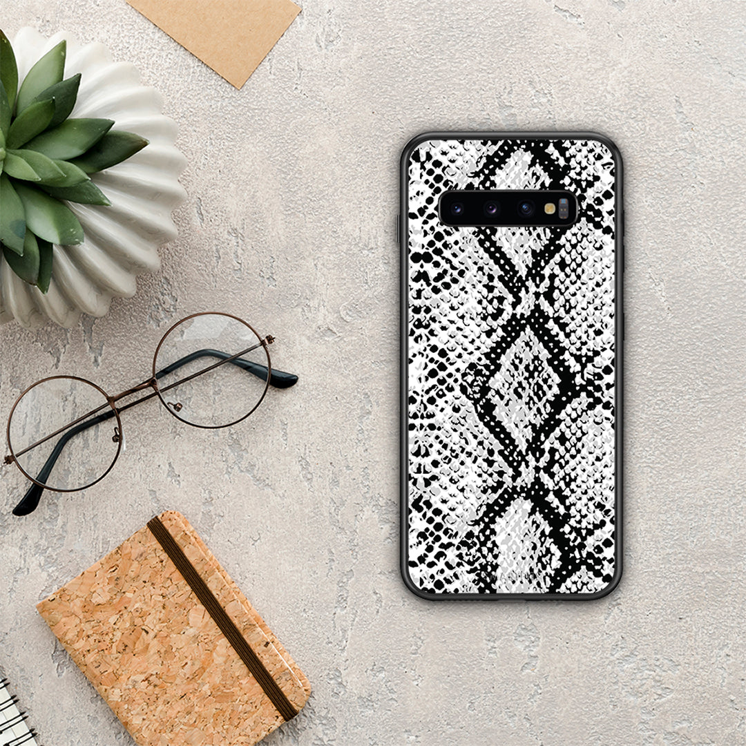 Animal White Snake - Samsung Galaxy S10+ case