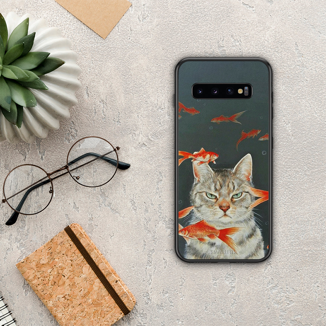 Cat Goldfish - Samsung Galaxy S10