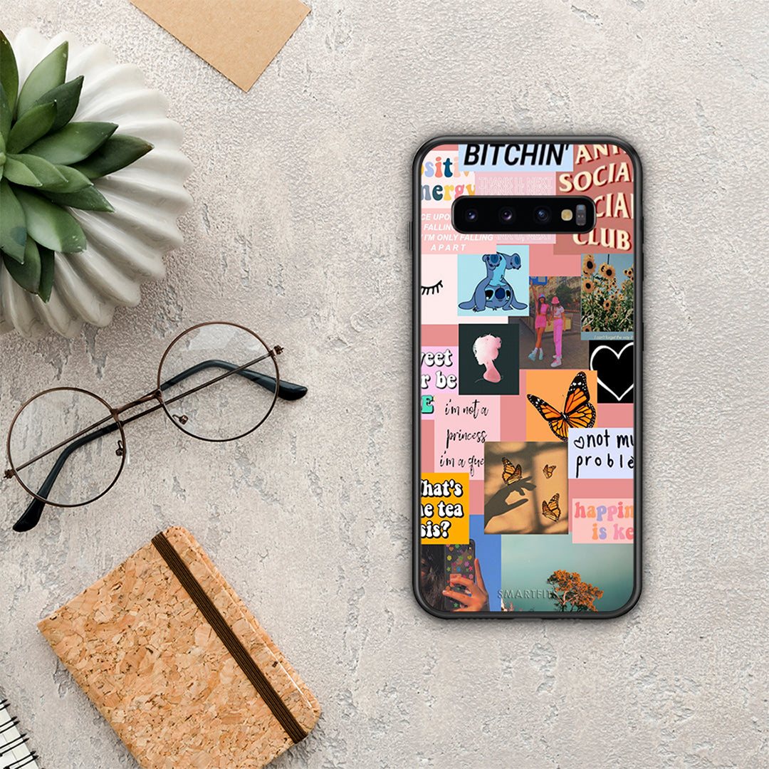 Collage Bitchin - Samsung Galaxy S10 case