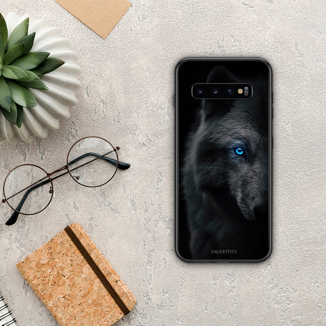 Dark Wolf - Samsung Galaxy S10 case