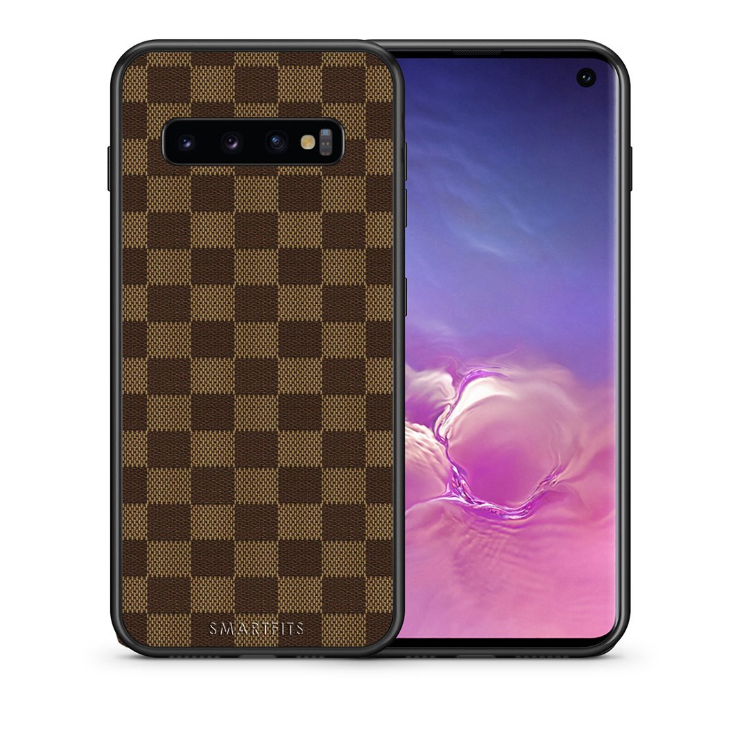 Θήκη Samsung S10 Glamour Designer από τη Smartfits με σχέδιο στο πίσω μέρος και μαύρο περίβλημα | Samsung S10 Glamour Designer case with colorful back and black bezels