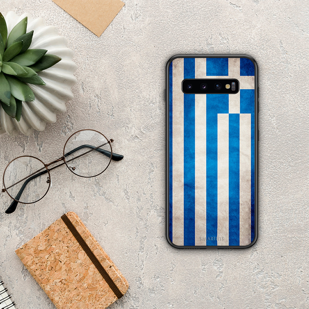 Flag Greek - Samsung Galaxy S10+ case