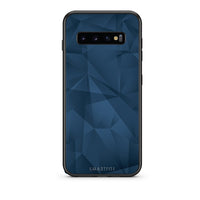 Thumbnail for 39 - samsung galaxy s10 plus Blue Abstract Geometric case, cover, bumper