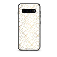 Thumbnail for 111 - samsung galaxy s10  Luxury White Geometric case, cover, bumper