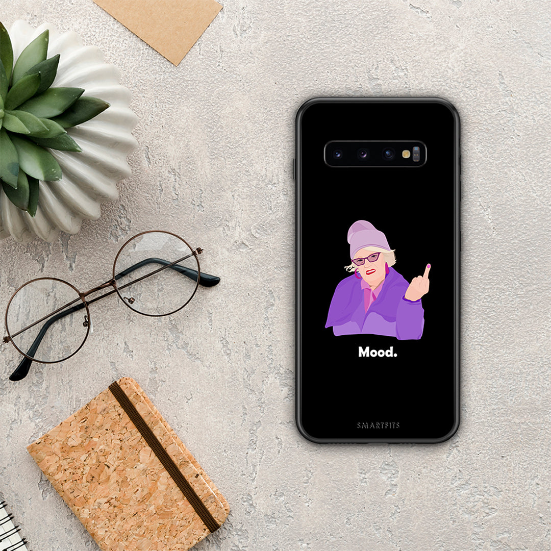 Grandma Mood Black - Samsung Galaxy S10 case