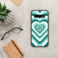Thumbnail for Green Hearts - Samsung Galaxy S10 case
