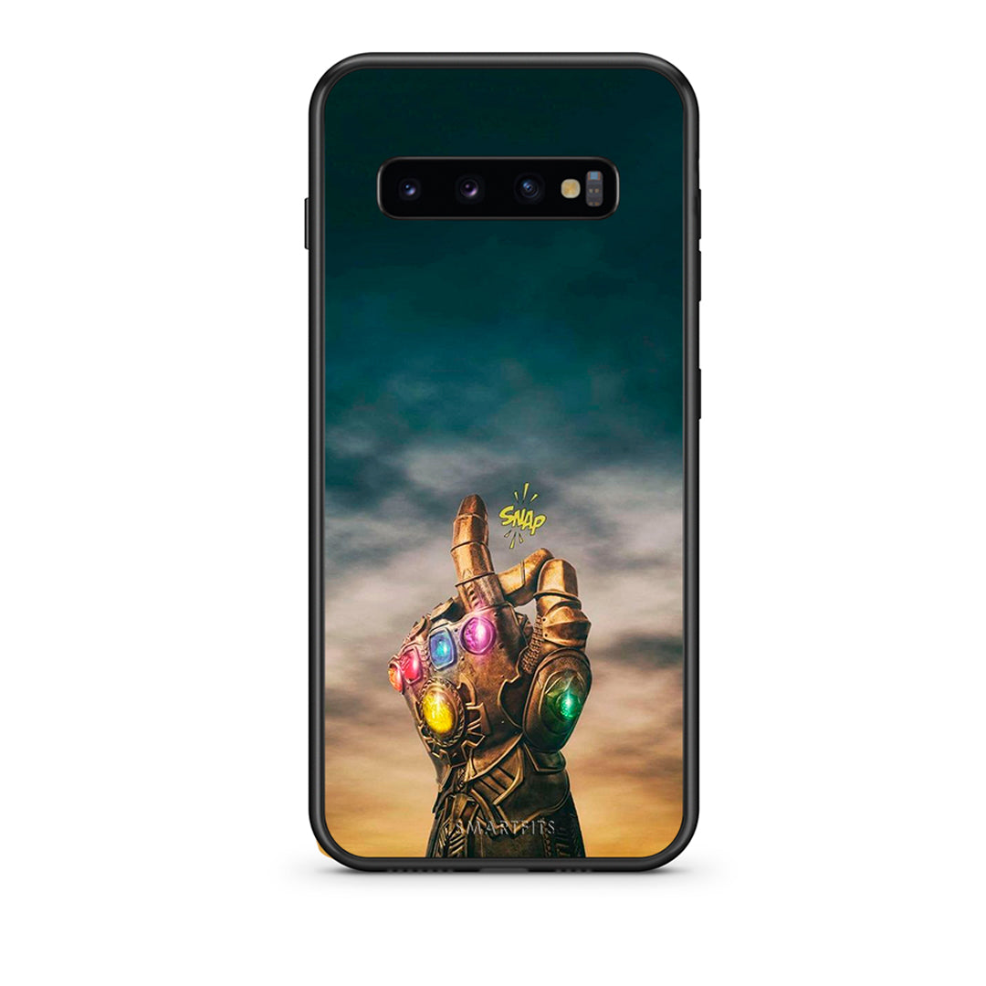 samsung s10 Infinity Snap θήκη από τη Smartfits με σχέδιο στο πίσω μέρος και μαύρο περίβλημα | Smartphone case with colorful back and black bezels by Smartfits