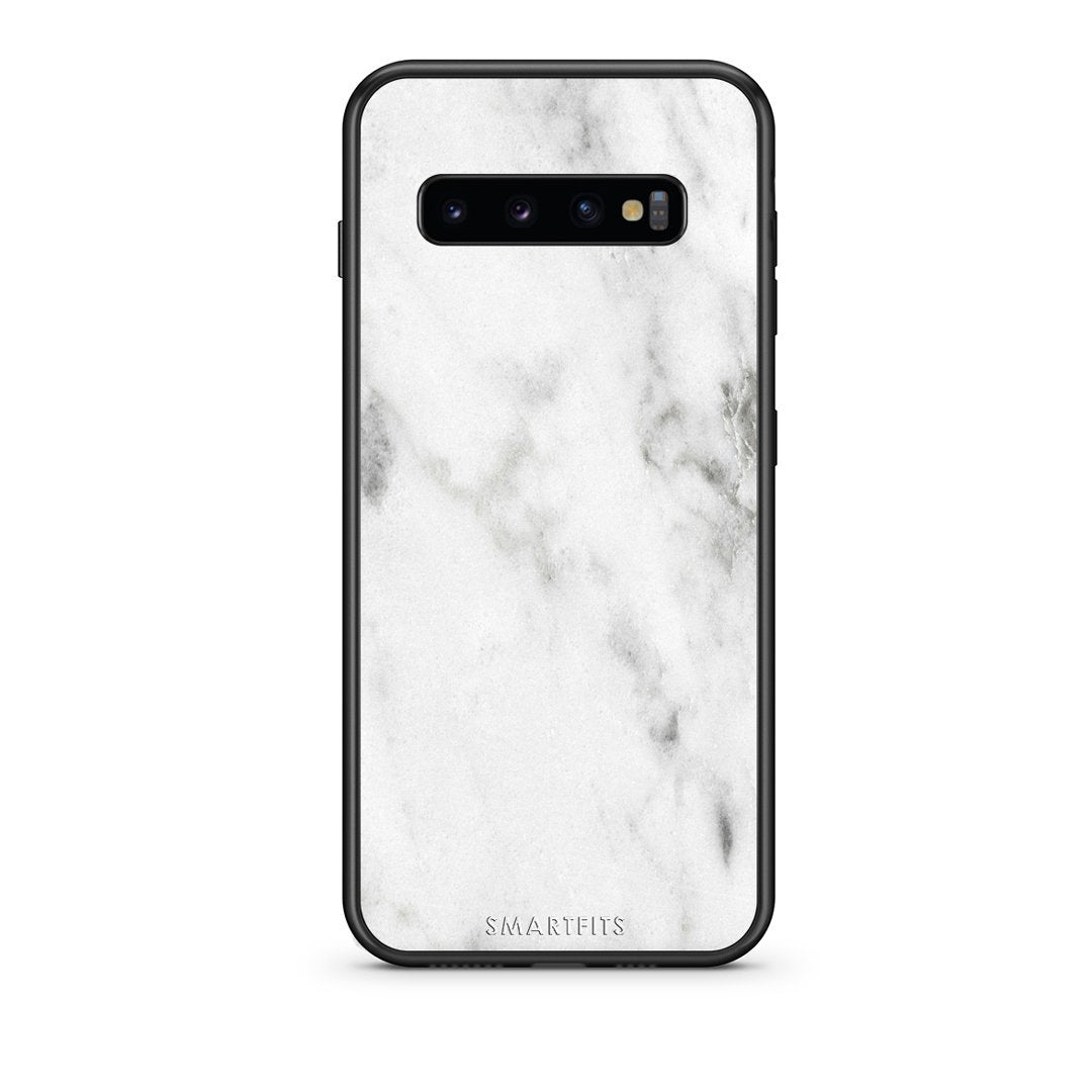 2 - samsung galaxy s10 plus White marble case, cover, bumper