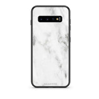 Thumbnail for 2 - samsung galaxy s10 plus White marble case, cover, bumper