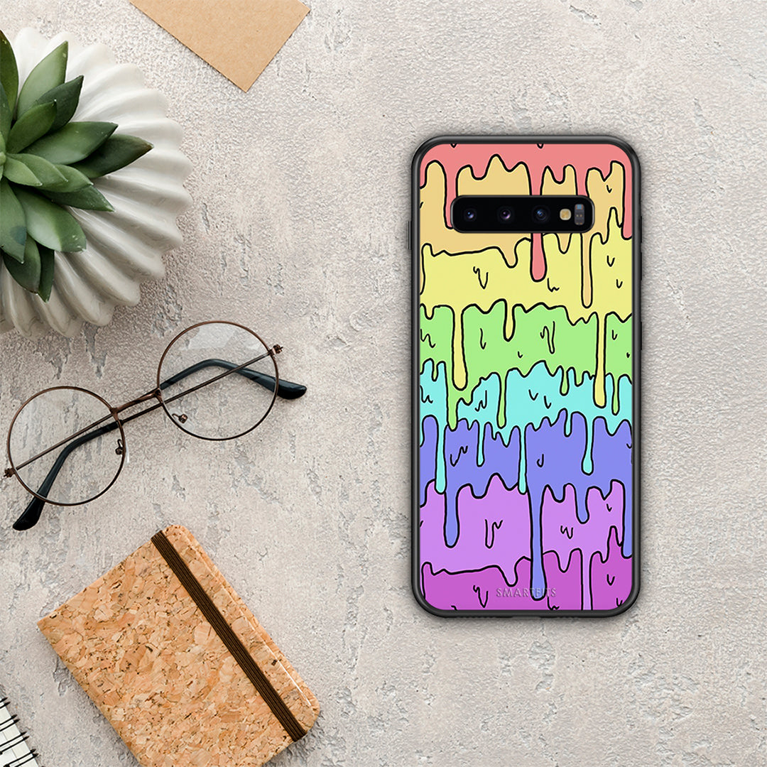 Melting Rainbow - Samsung Galaxy S10+ case