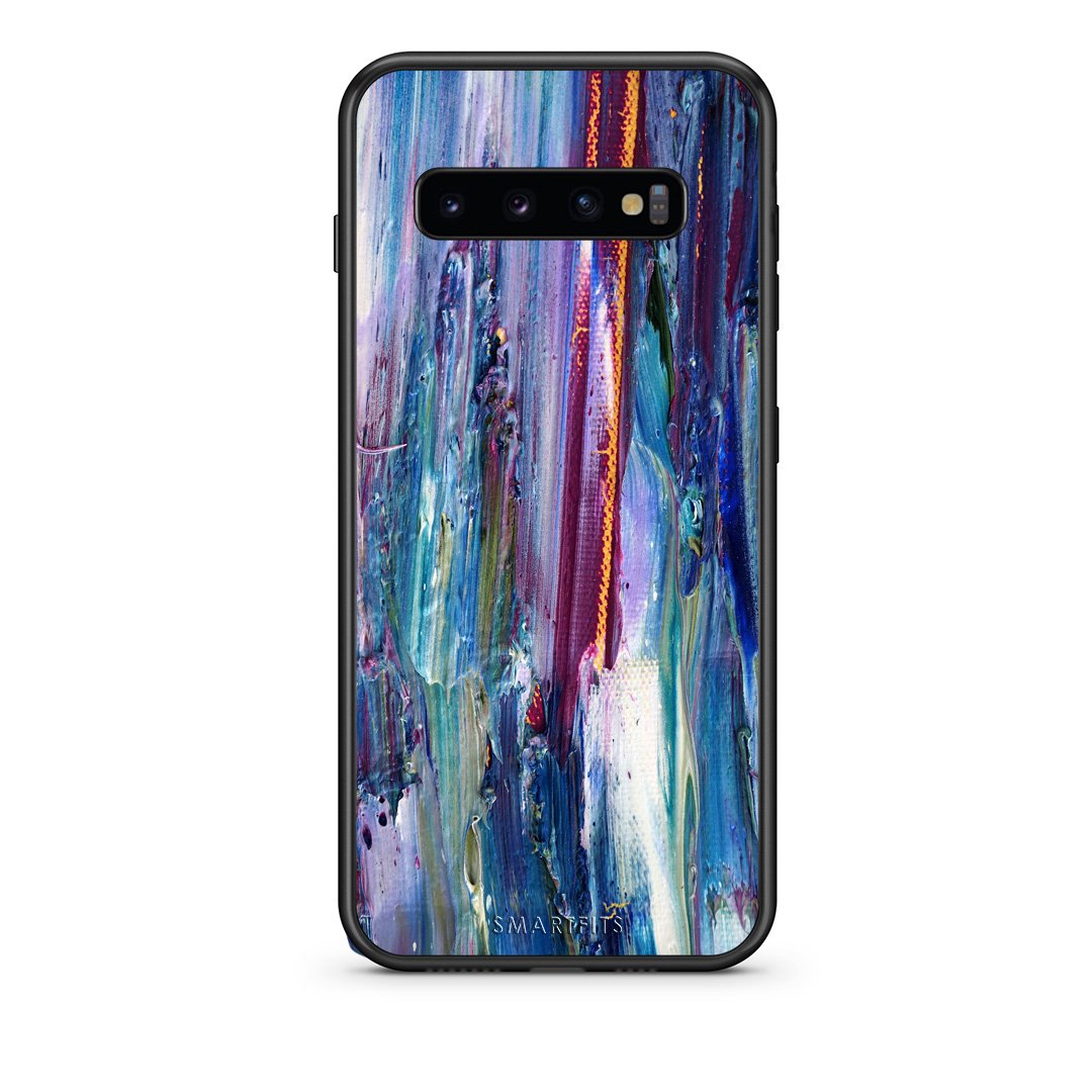 99 - samsung galaxy s10  Paint Winter case, cover, bumper