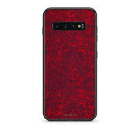 Thumbnail for samsung s10 Paisley Cashmere θήκη από τη Smartfits με σχέδιο στο πίσω μέρος και μαύρο περίβλημα | Smartphone case with colorful back and black bezels by Smartfits