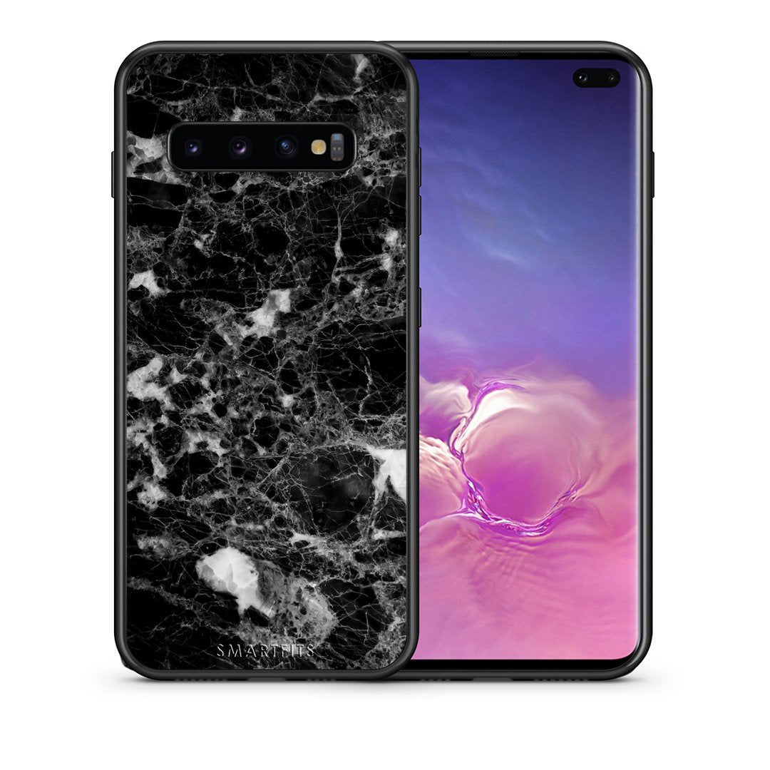 Θήκη Samsung S10+ Male Marble από τη Smartfits με σχέδιο στο πίσω μέρος και μαύρο περίβλημα | Samsung S10+ Male Marble case with colorful back and black bezels
