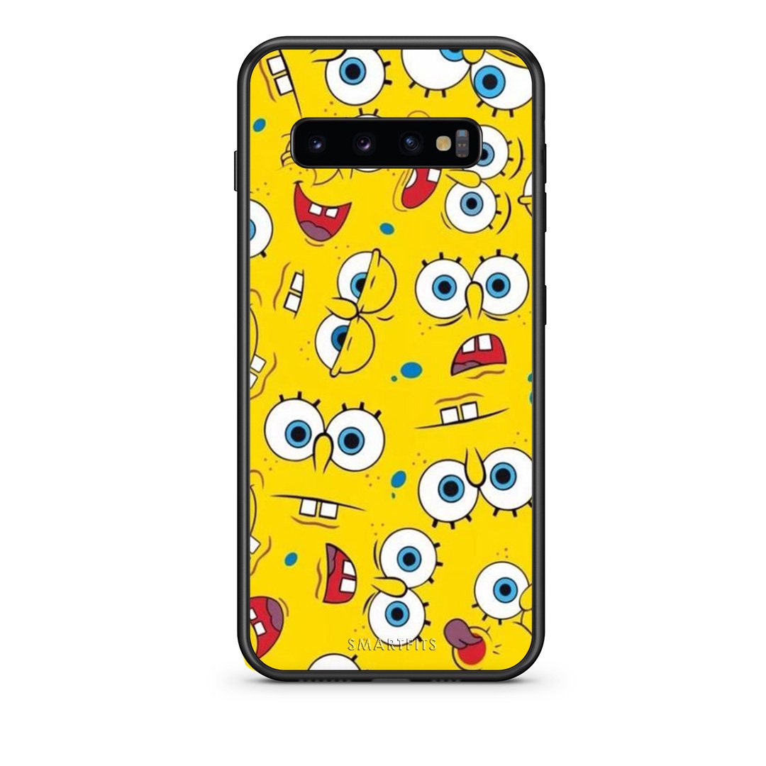 4 - samsung s10 Sponge PopArt case, cover, bumper
