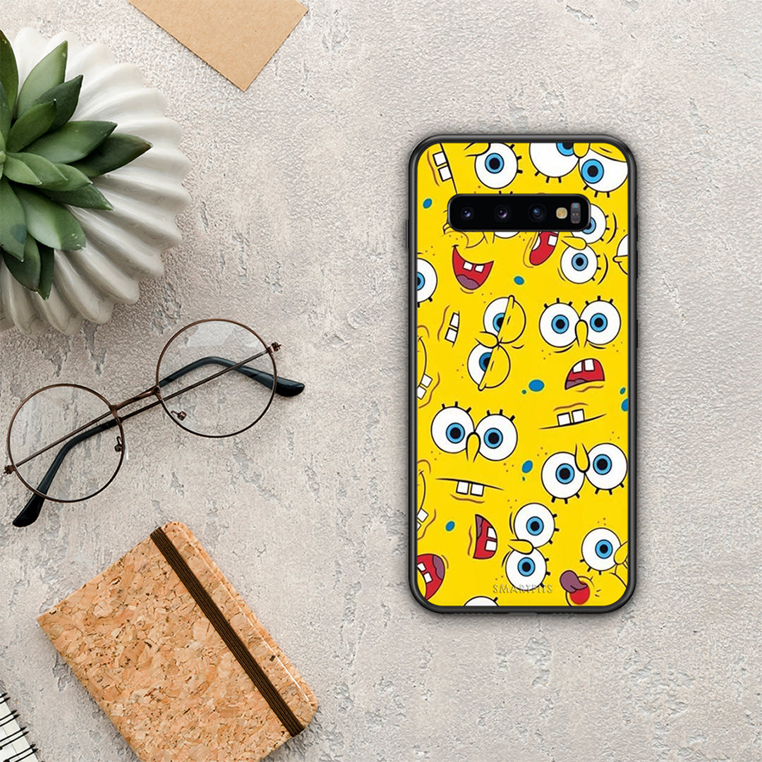 PopArt Sponge - Samsung Galaxy S10+ case 