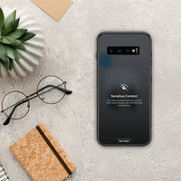 Thumbnail for Sensitive Content - Samsung Galaxy S10+ case