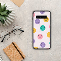 Thumbnail for Smiley Faces - Samsung Galaxy S10+ case