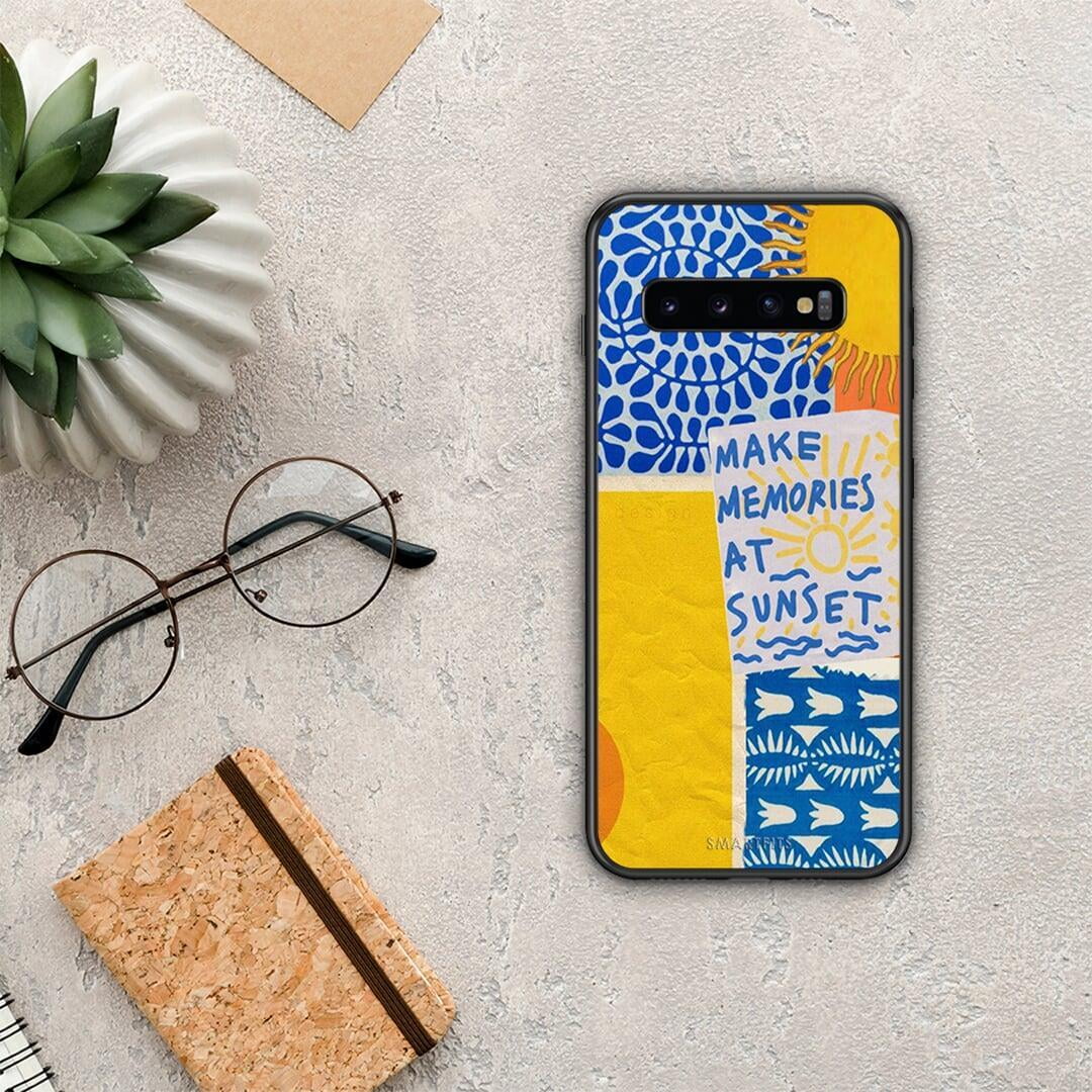 Sunset Memories - Samsung Galaxy S10+ case