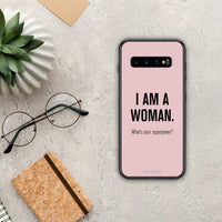 Thumbnail for Superpower Woman - Samsung Galaxy S10 θήκη