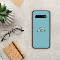 Thumbnail for Text Positive - Samsung Galaxy S10+ case