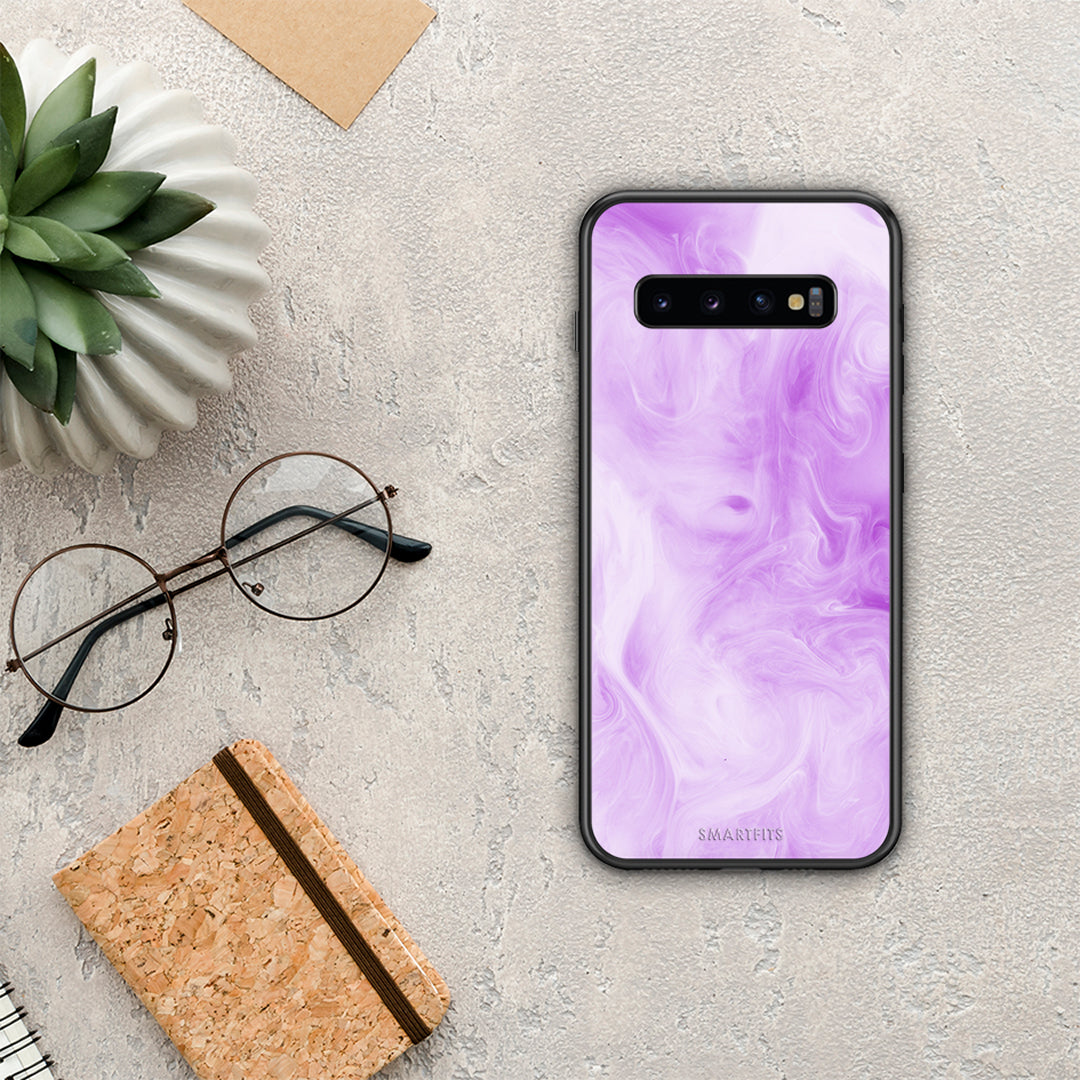 Watercolor Lavender - Samsung Galaxy S10+ case