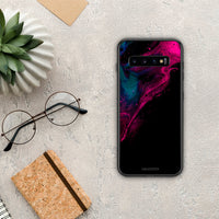 Thumbnail for Watercolor Pink Black - Samsung Galaxy S10+ case