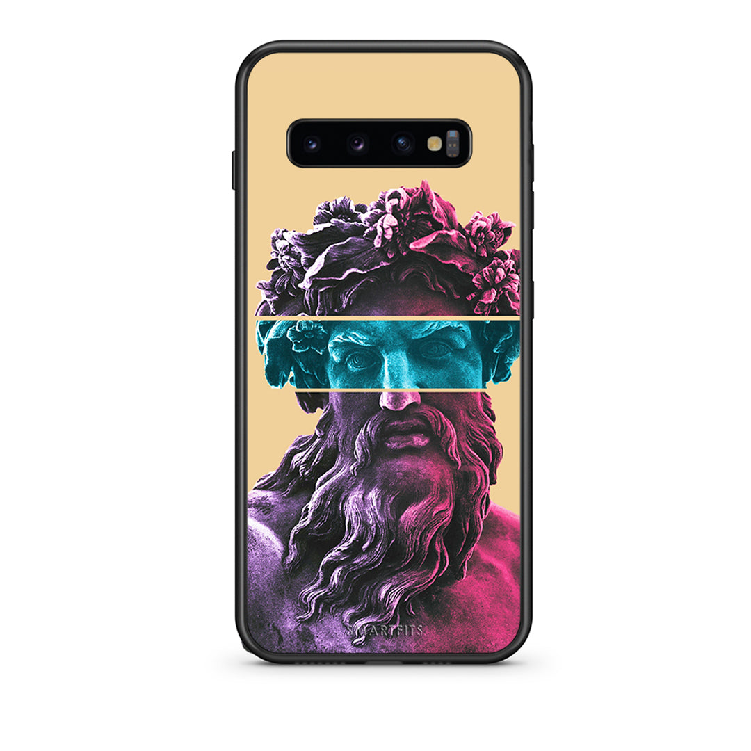 samsung s10 Zeus Art Θήκη Αγίου Βαλεντίνου από τη Smartfits με σχέδιο στο πίσω μέρος και μαύρο περίβλημα | Smartphone case with colorful back and black bezels by Smartfits