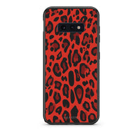 Thumbnail for 4 - samsung galaxy s10e Red Leopard Animal case, cover, bumper