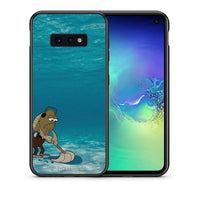 Thumbnail for Θήκη Samsung S10e Clean The Ocean από τη Smartfits με σχέδιο στο πίσω μέρος και μαύρο περίβλημα | Samsung S10e Clean The Ocean case with colorful back and black bezels