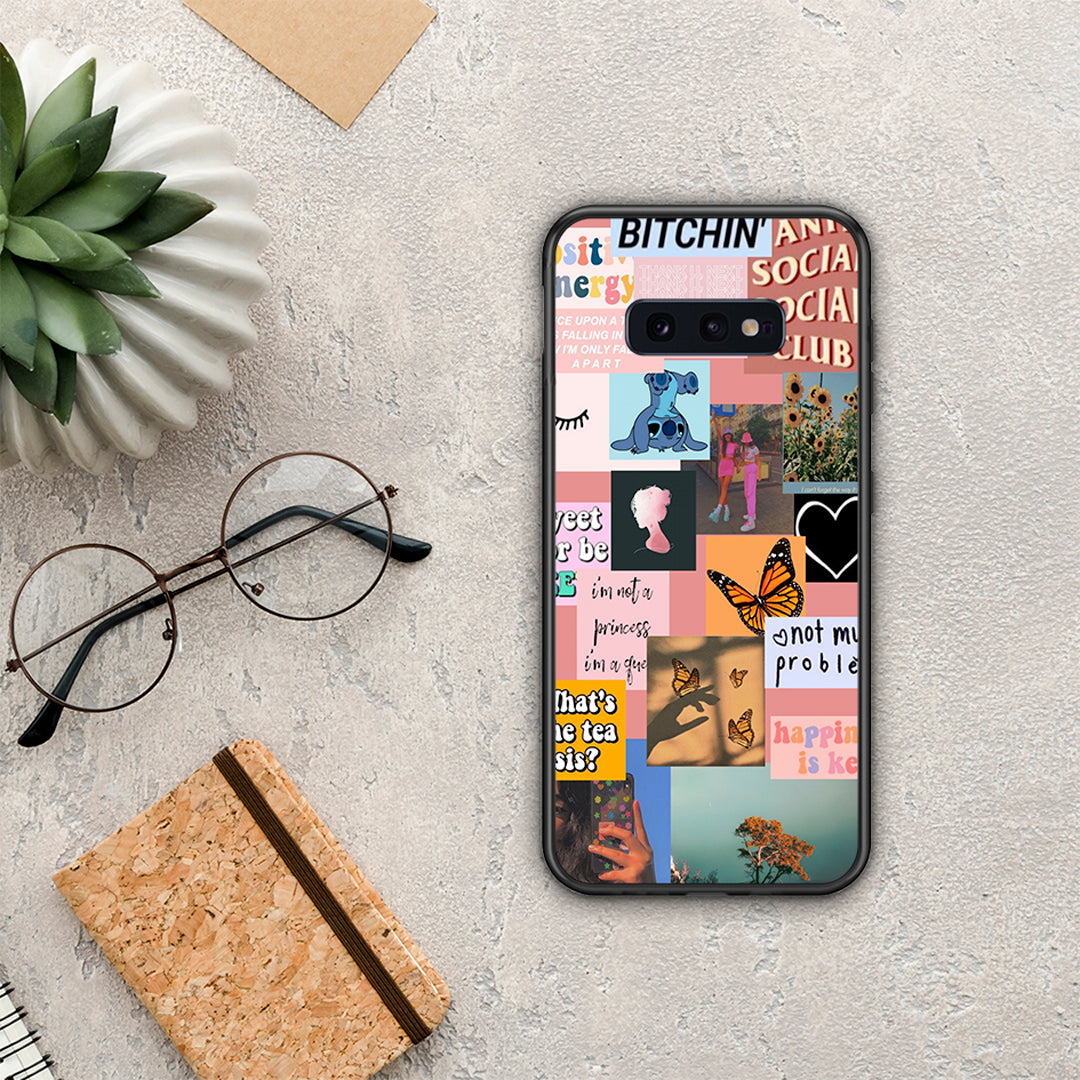 Collage Bitchin - Samsung Galaxy S10e case