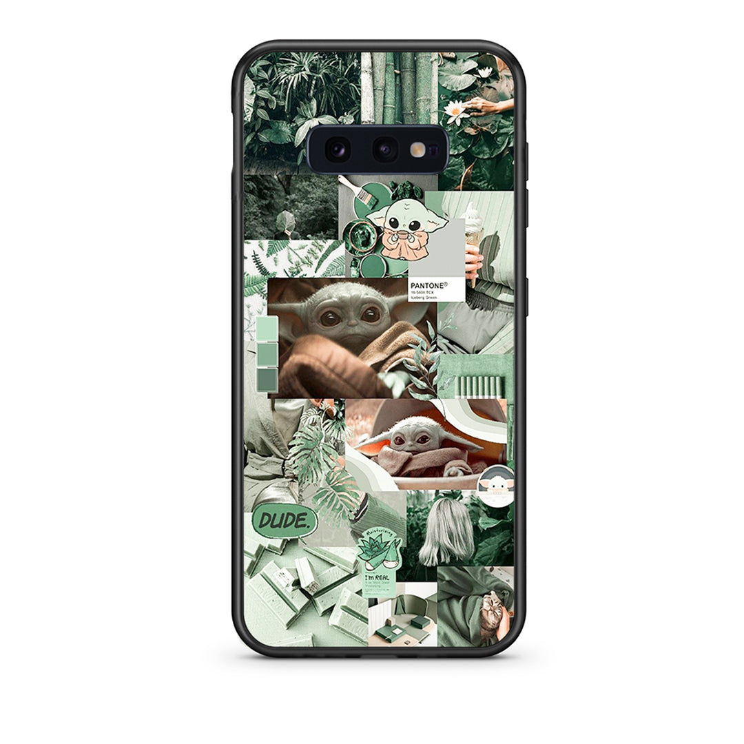 samsung s10e Collage Dude Θήκη Αγίου Βαλεντίνου από τη Smartfits με σχέδιο στο πίσω μέρος και μαύρο περίβλημα | Smartphone case with colorful back and black bezels by Smartfits