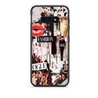 Thumbnail for samsung s10e Collage Fashion Θήκη Αγίου Βαλεντίνου από τη Smartfits με σχέδιο στο πίσω μέρος και μαύρο περίβλημα | Smartphone case with colorful back and black bezels by Smartfits