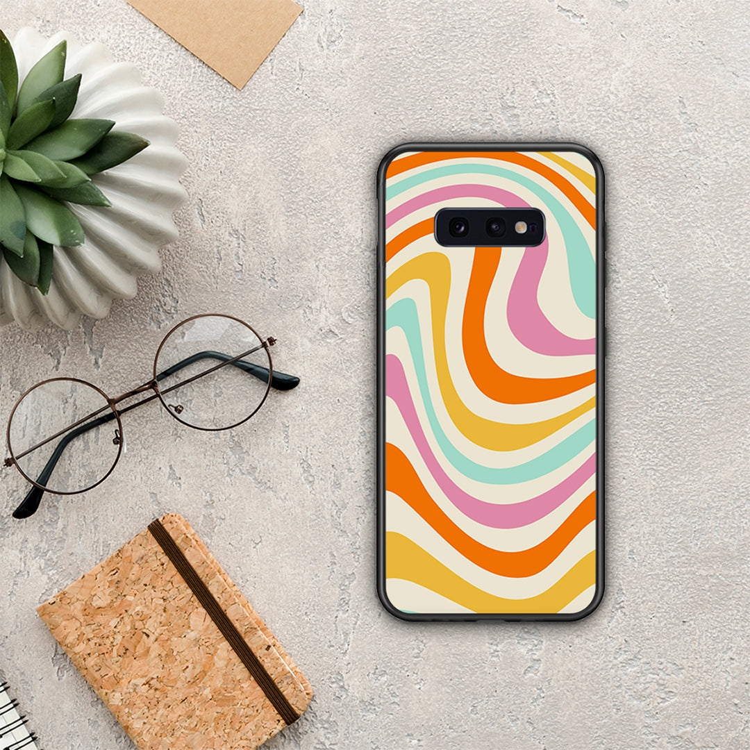 Colorful Waves - Samsung Galaxy S10e case