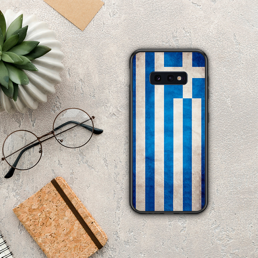 Flag Greek - Samsung Galaxy S10e case