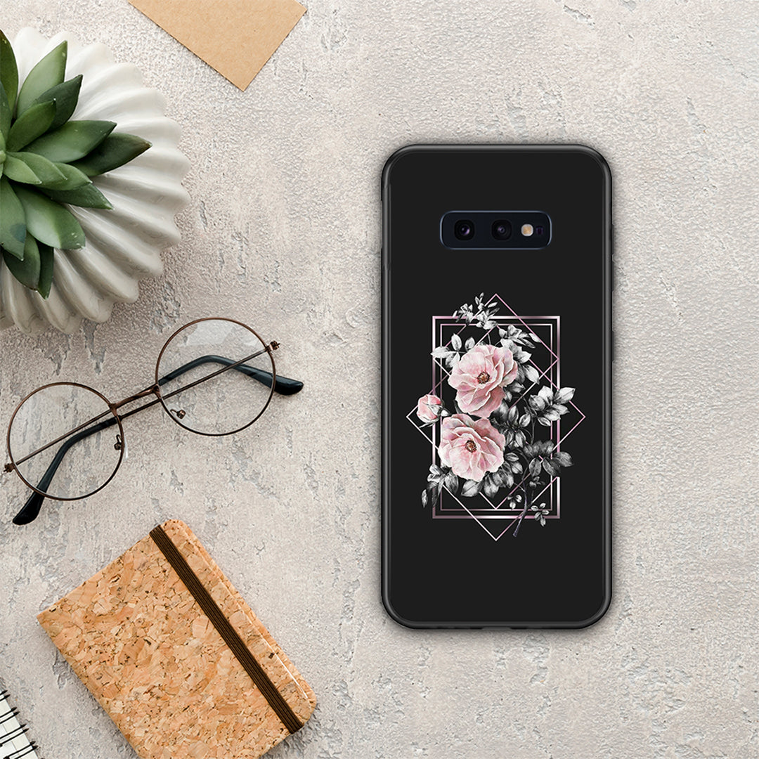 Flower Frame - Samsung Galaxy S10e case