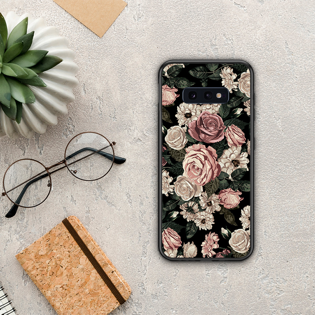 Flower Wild Roses - Samsung Galaxy S10e case