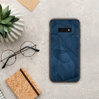 Thumbnail for Geometric Blue Abstract - Samsung Galaxy S10e case