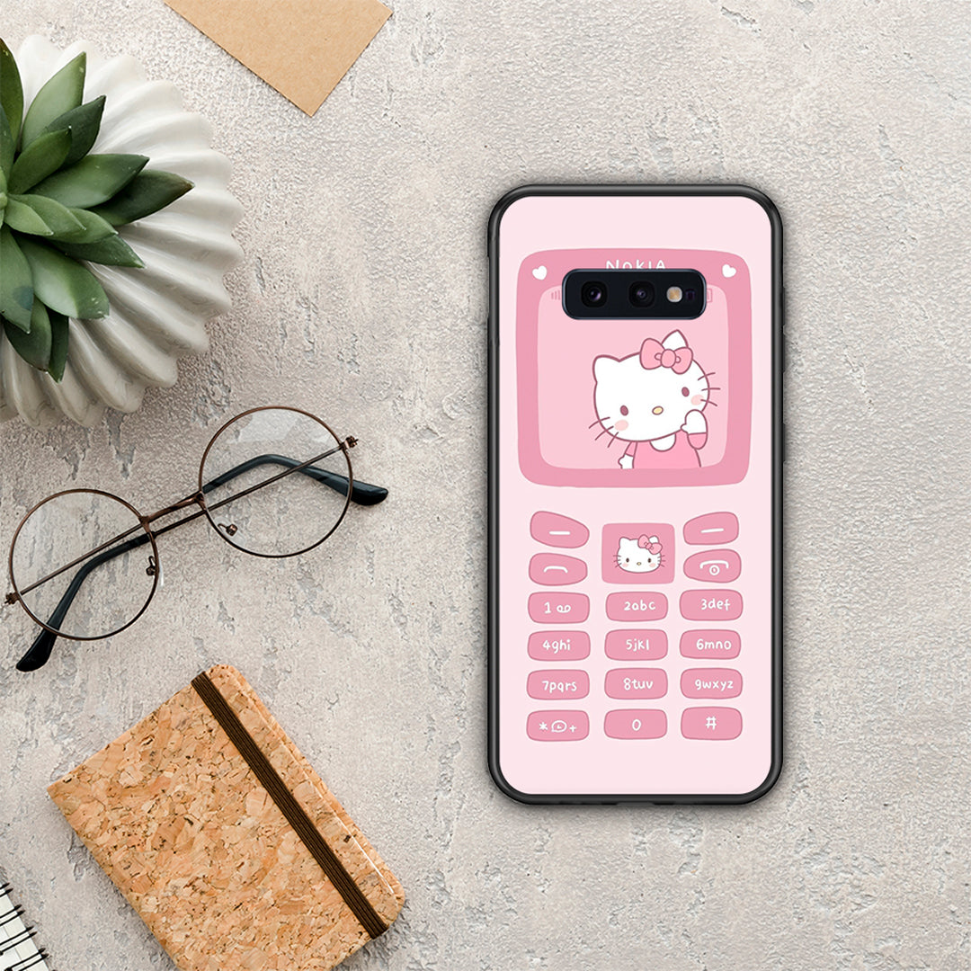 Hello Kitten - Samsung Galaxy S10e case