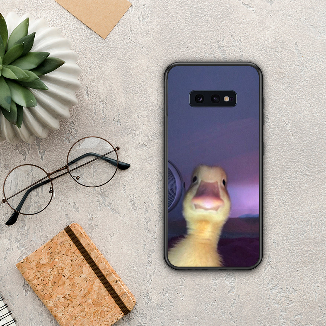 Meme Duck - Samsung Galaxy S10E case
