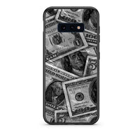 Thumbnail for samsung s10e Money Dollars θήκη από τη Smartfits με σχέδιο στο πίσω μέρος και μαύρο περίβλημα | Smartphone case with colorful back and black bezels by Smartfits