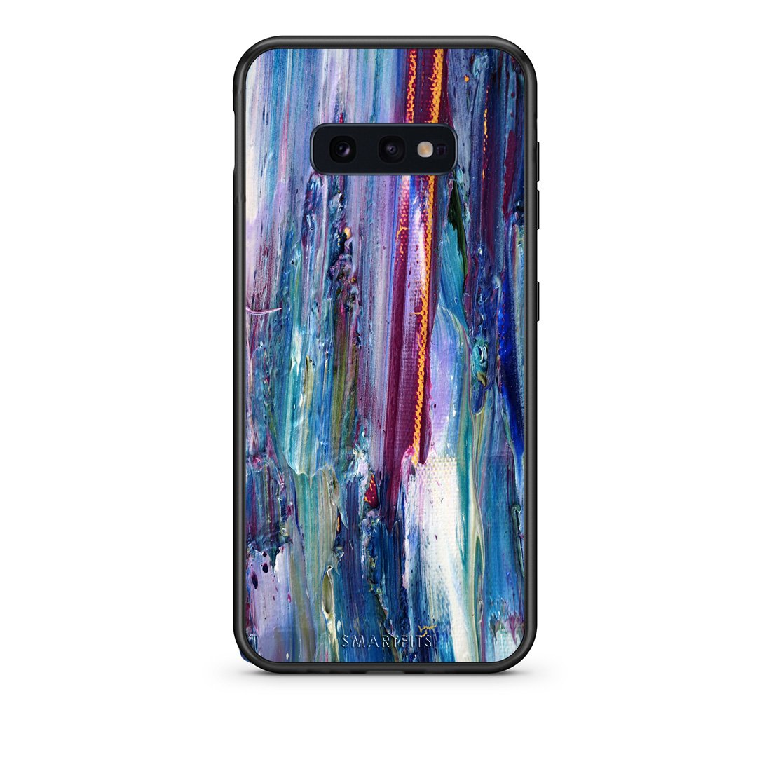 99 - samsung galaxy s10e  Paint Winter case, cover, bumper