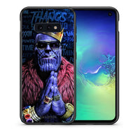 Thumbnail for Θήκη Samsung S10e Thanos PopArt από τη Smartfits με σχέδιο στο πίσω μέρος και μαύρο περίβλημα | Samsung S10e Thanos PopArt case with colorful back and black bezels