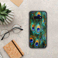 Thumbnail for Real Peacock Feathers - Samsung Galaxy S10E case