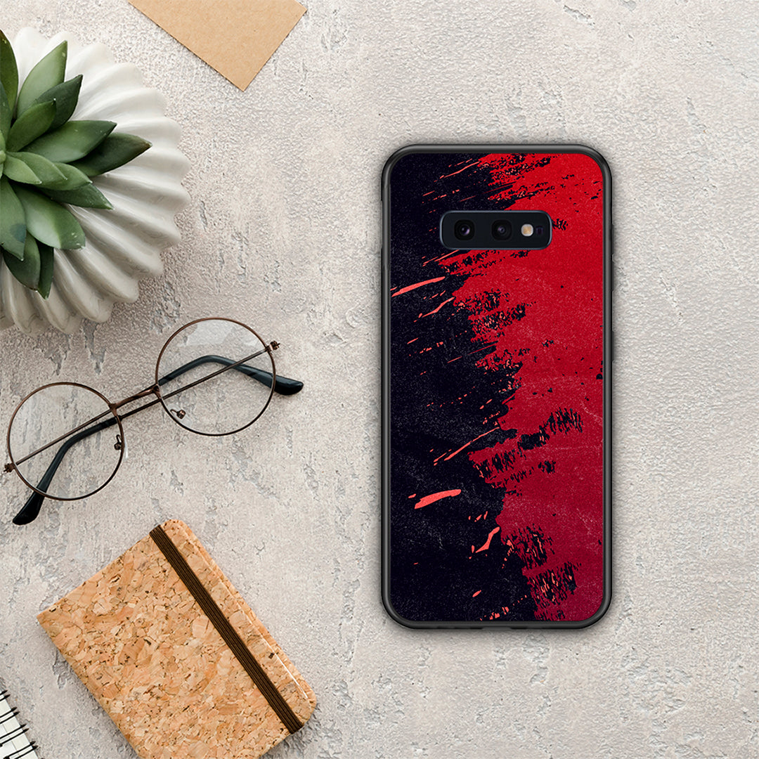 Red Paint - Samsung Galaxy S10E case