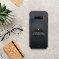 Thumbnail for Sensitive Content - Samsung Galaxy S10E case