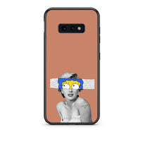 Thumbnail for samsung s10e Sim Merilyn θήκη από τη Smartfits με σχέδιο στο πίσω μέρος και μαύρο περίβλημα | Smartphone case with colorful back and black bezels by Smartfits