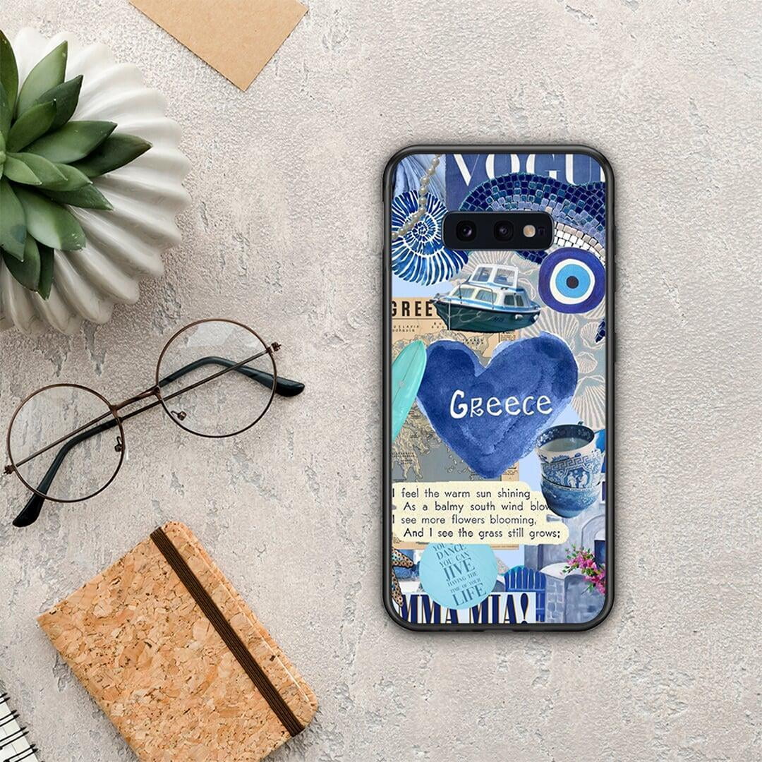 Summer in Greece - Samsung Galaxy S10E case